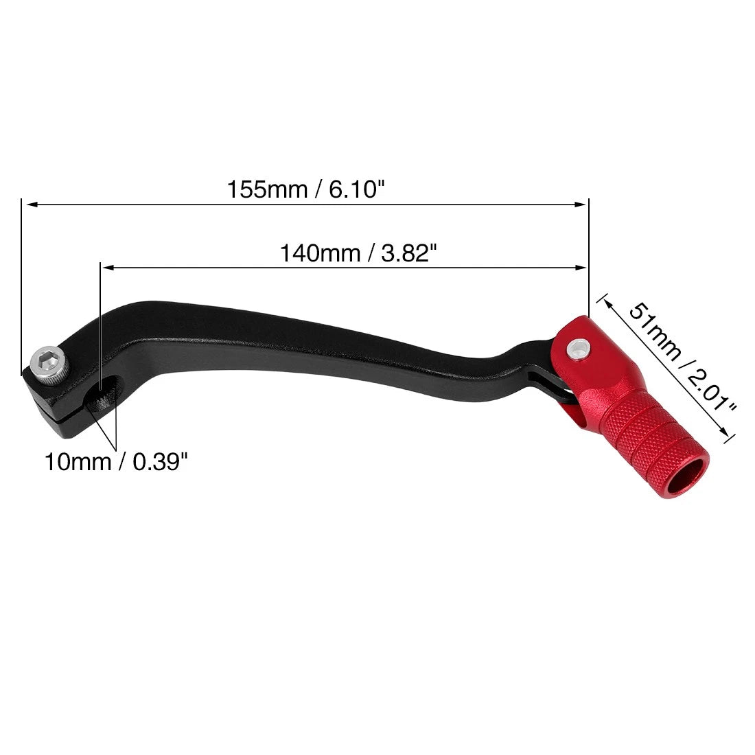 Fold Gear Shifter Lever Aluminum Replacement for Universal Motorcycle (2000–2025)