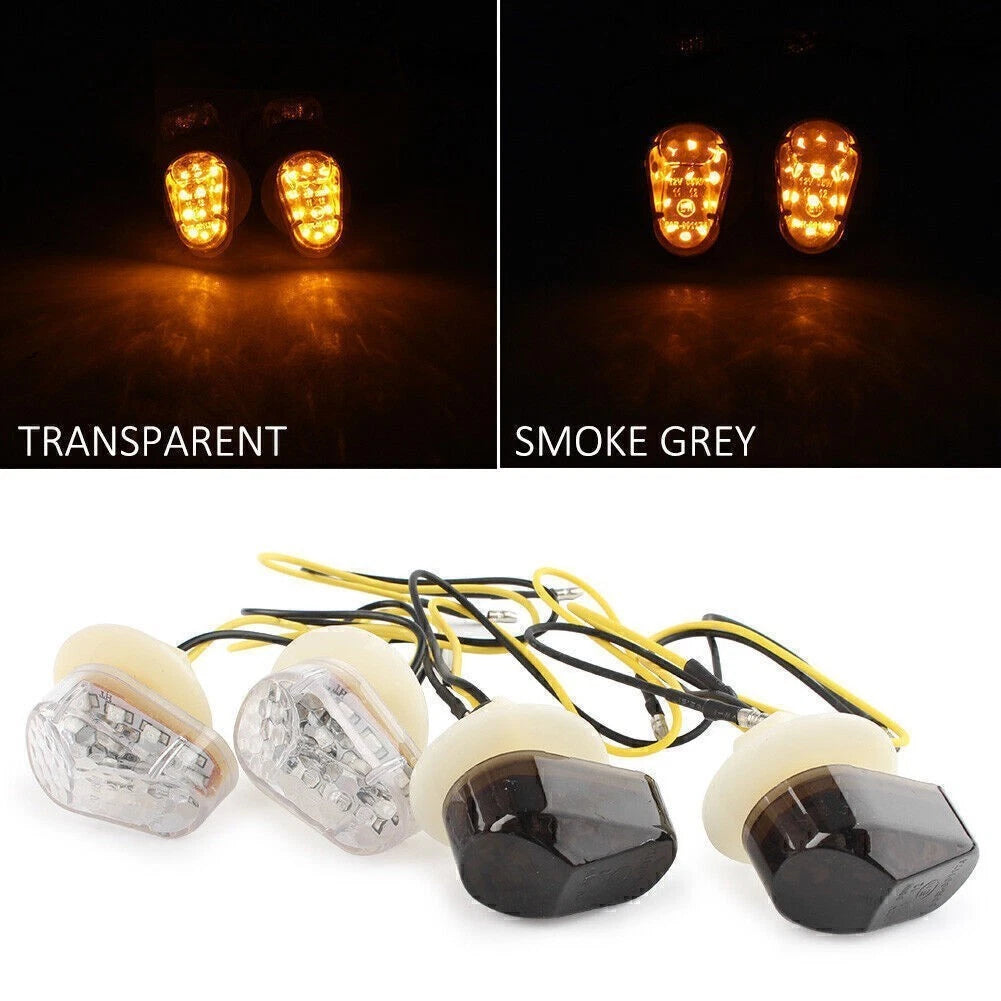 LED Amber Turn Signal Side Marker Light for Yamaha YZF-R1 R6 R6S (–)