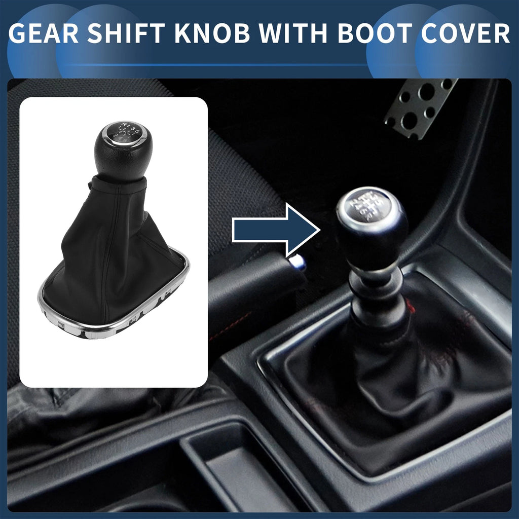 6 Speed Shifter Knob with Cover Replacement for Chevrolet Cruze (2010–2015)