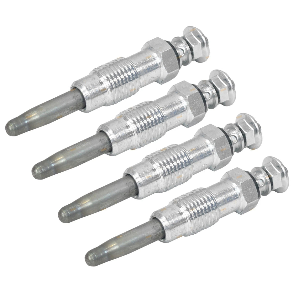 Set of 4 Double Coil Glow Plugs for Ford Transit VF VG (1986–2000)