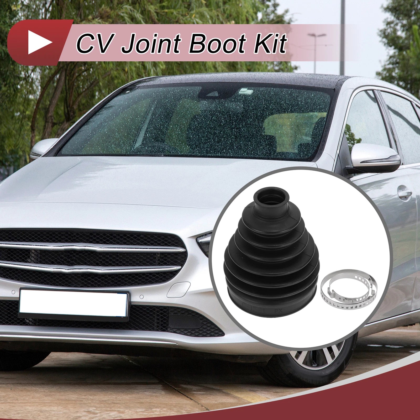 Outer CV Joint Boot Kit w/ Clamps for Mercedes Benz B-Class (2005–2011)