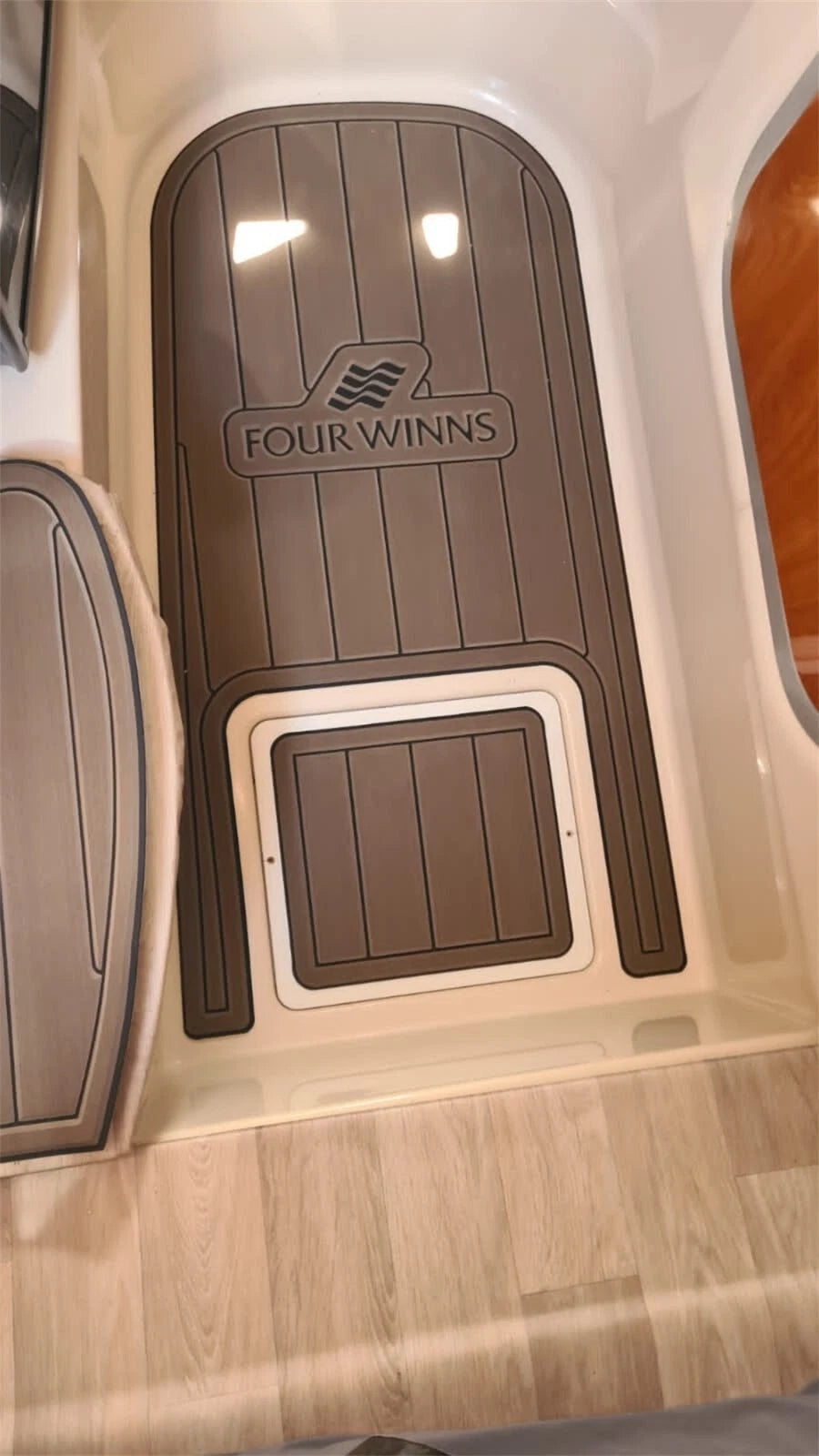 EVA Foam Teak Decking Flooring Mat for Four Winns Vista 248 (2005)
