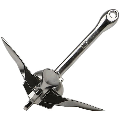 Compact Folding Anchor Designed Like an Umbrella for Boats Using 316 SS