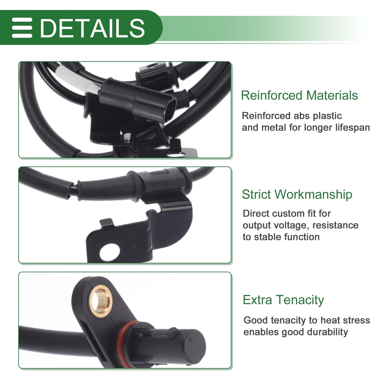 ABS Wheel Speed Sensor Replacement for Hyundai Tucson 4WD (2016–2021)