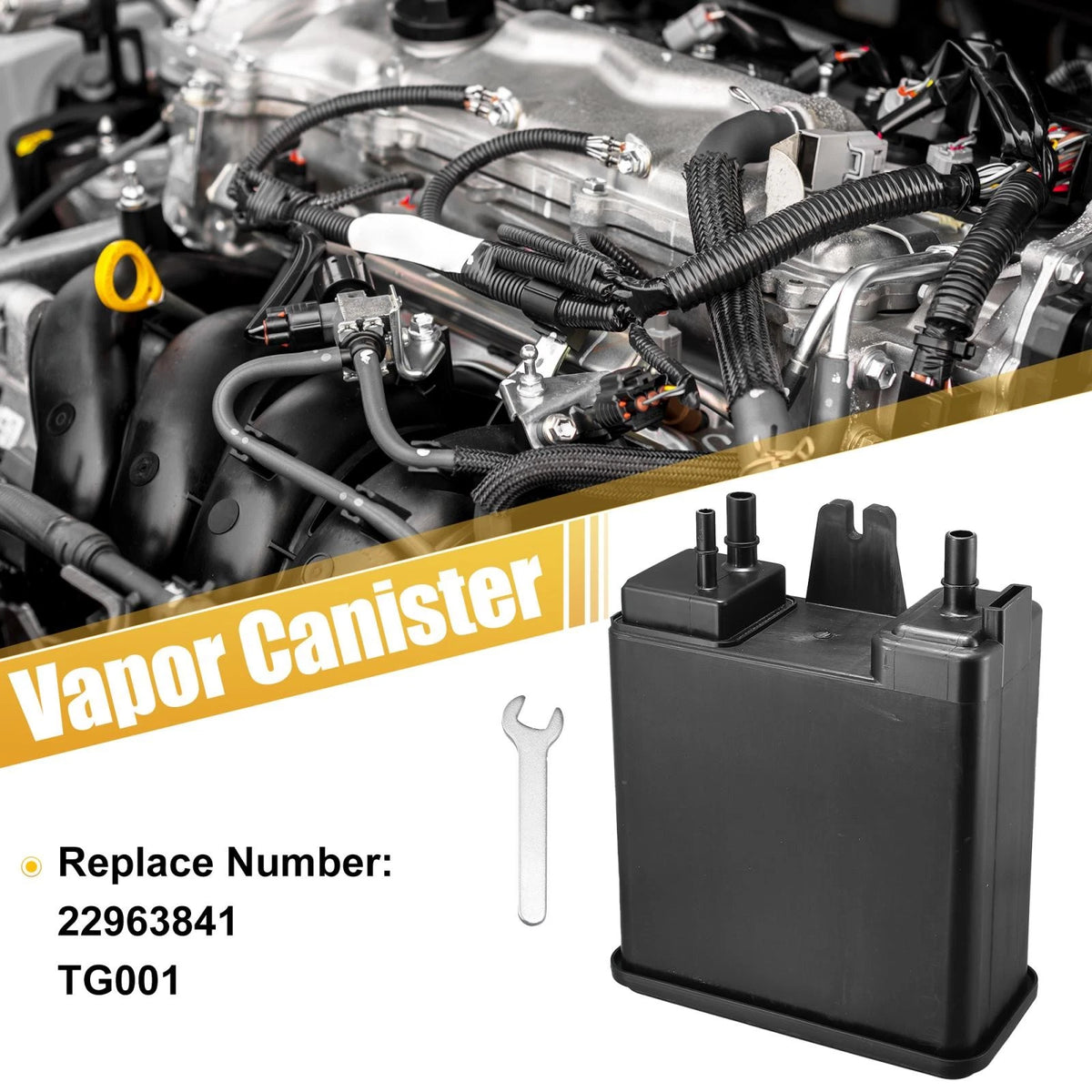Vapor Canister Replacement for Chevrolet Suburban 1500 and GMC Yukon XL (2004–2014)