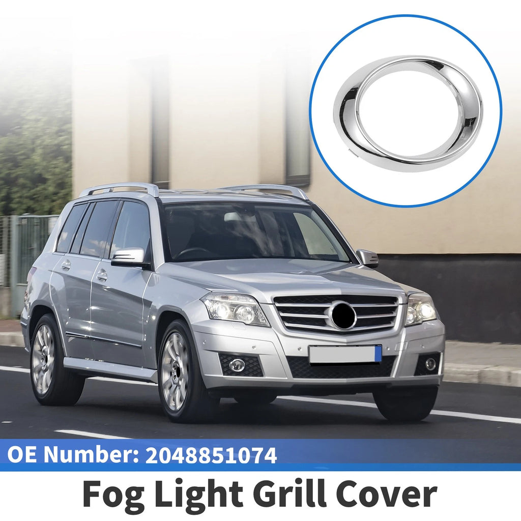 Car Front Right Fog Light Grill Replacement for Mercedes-Benz GLK350 (2010–2012)
