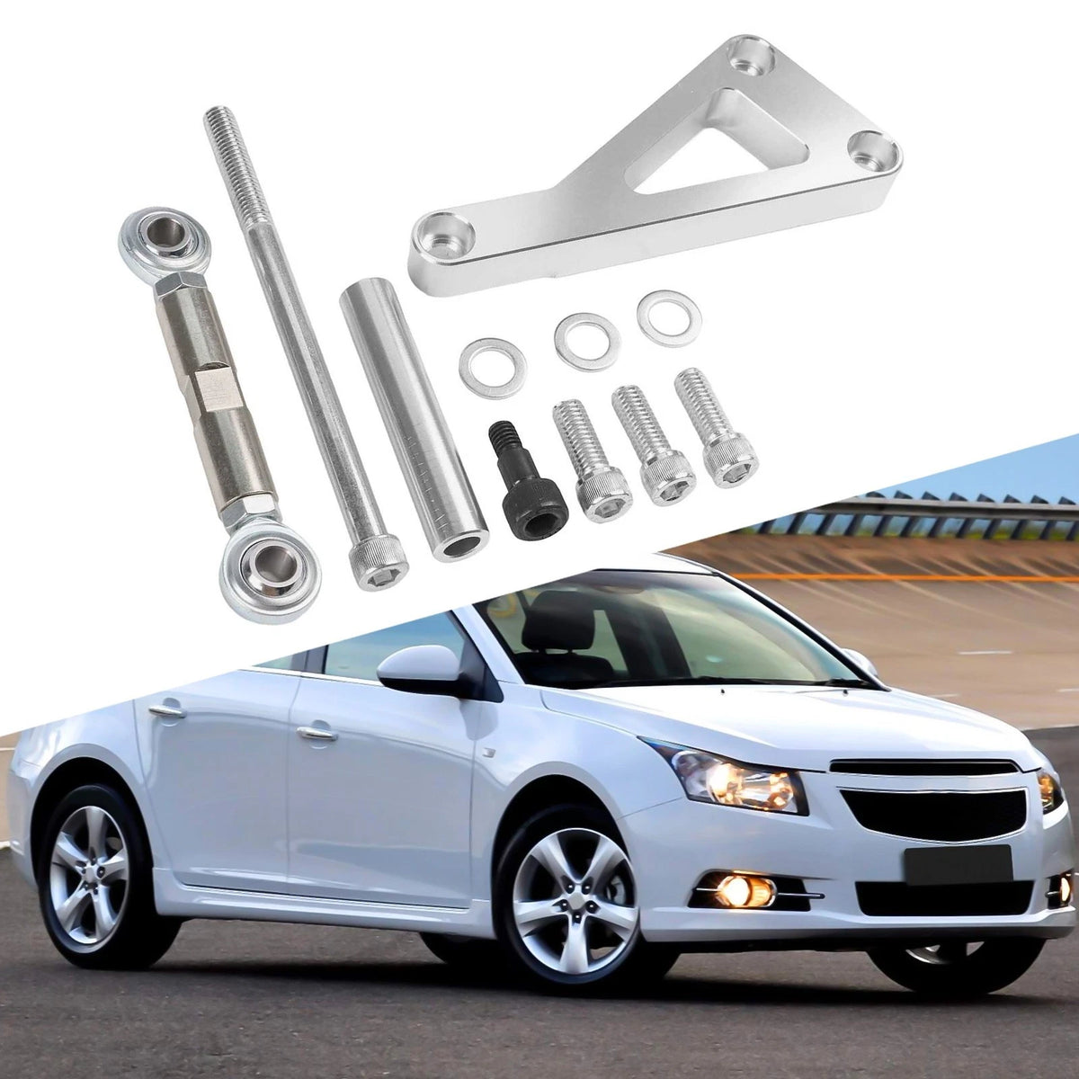 For Chevrolet For SBC For 350 Engine Accessory Kit for Water Pump & Alternator