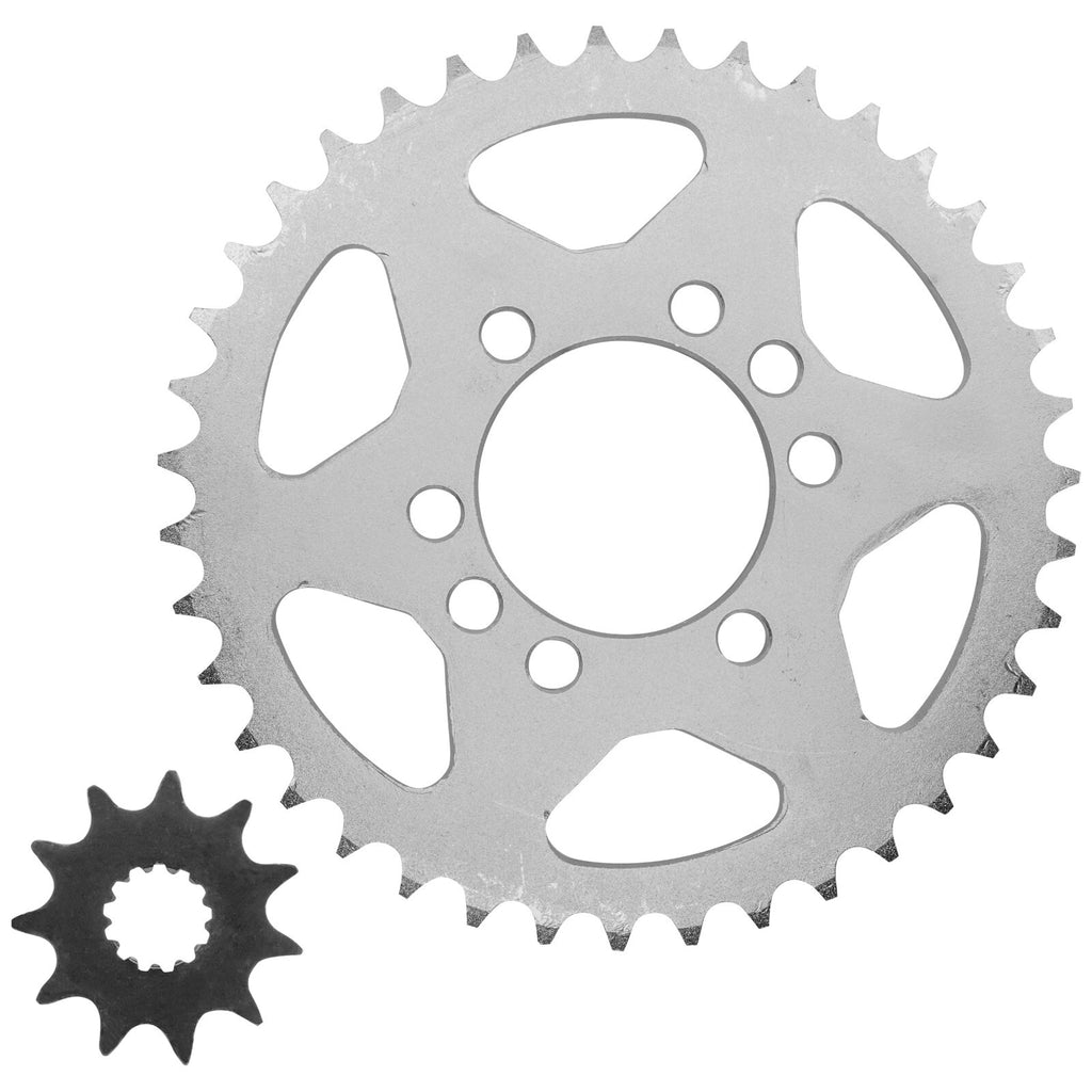 Front and Rear Sprockets Kit for Suzuki LT160E Quadrunner 160 2X4 (1989–1992)