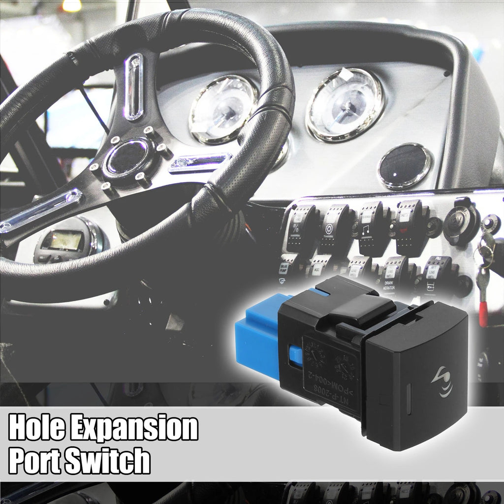 Hole Expansion Port Switch Replacement with Wire for Toyota Vehicles (2005–2018)