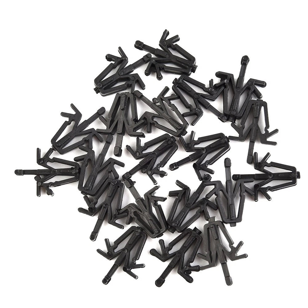 20pcs Clips Black Plastic Retainer for (90467-12040)