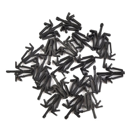 20pcs Clips Black Plastic Retainer for (90467-12040)