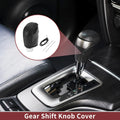 Gear Shift Knob Cover Pebbled Black Replacement for Hyundai Sonata (2011–2014)