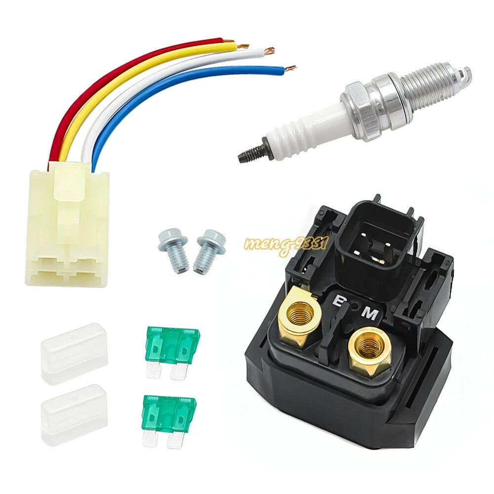 Starter Solenoid Relay Kit for Yamaha Kodiak 400 450 YFM400 YFM450 (2000–2006)