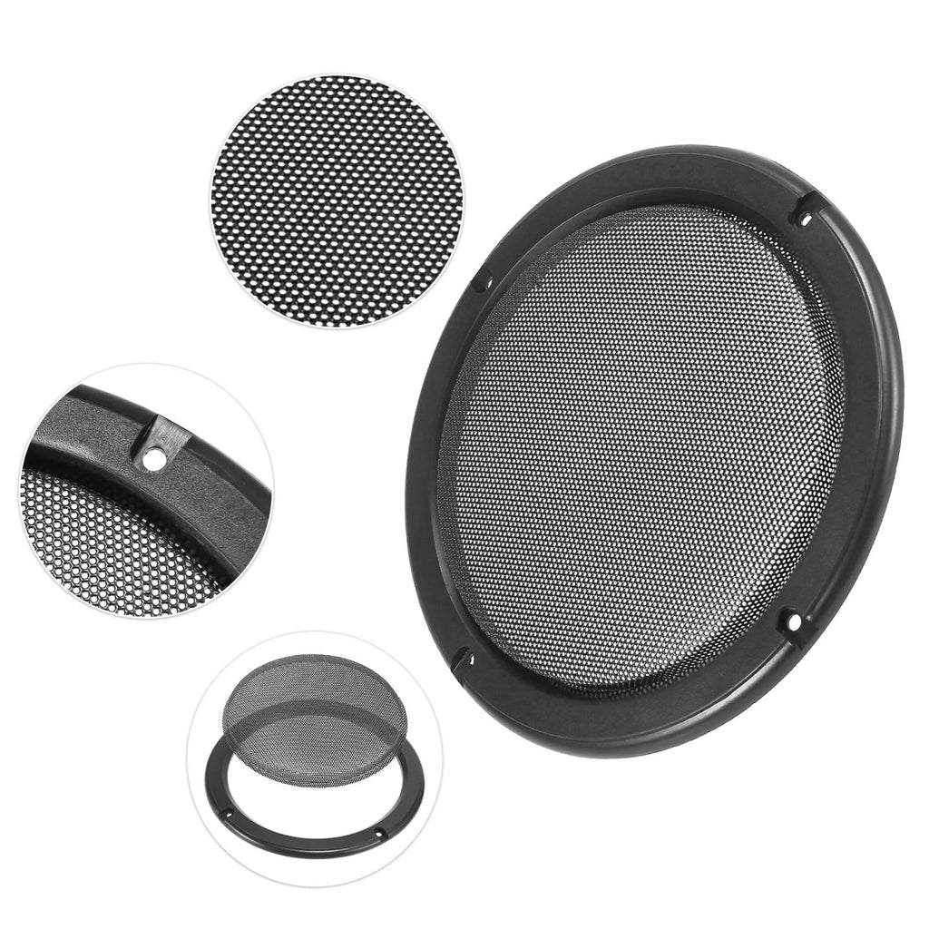 6.5" Car Audio Subwoofer Speaker Grills Cover Mesh Protector for