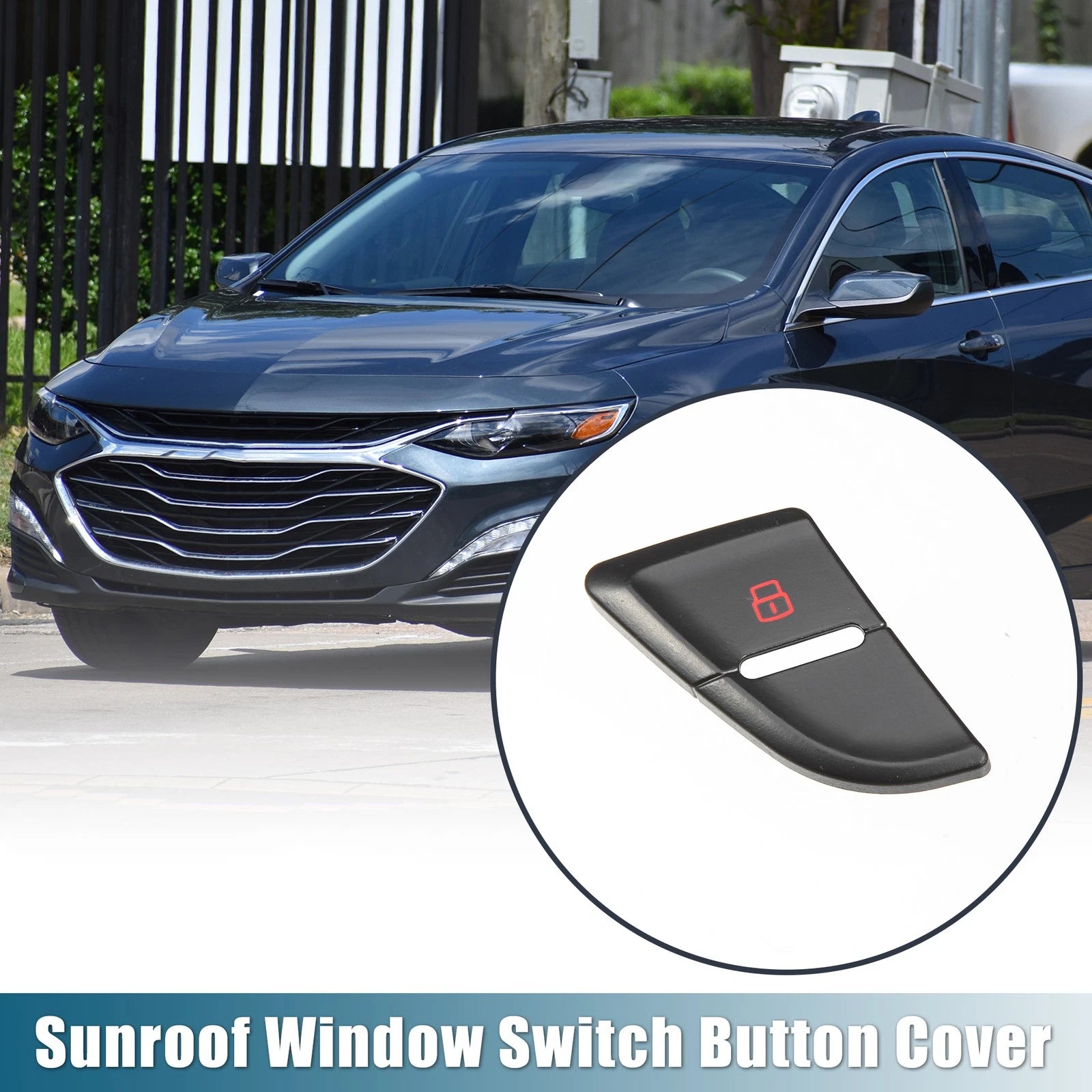 Central Door Lock Switch Button Cover Rear Right for Audi A4 (2016–2024)