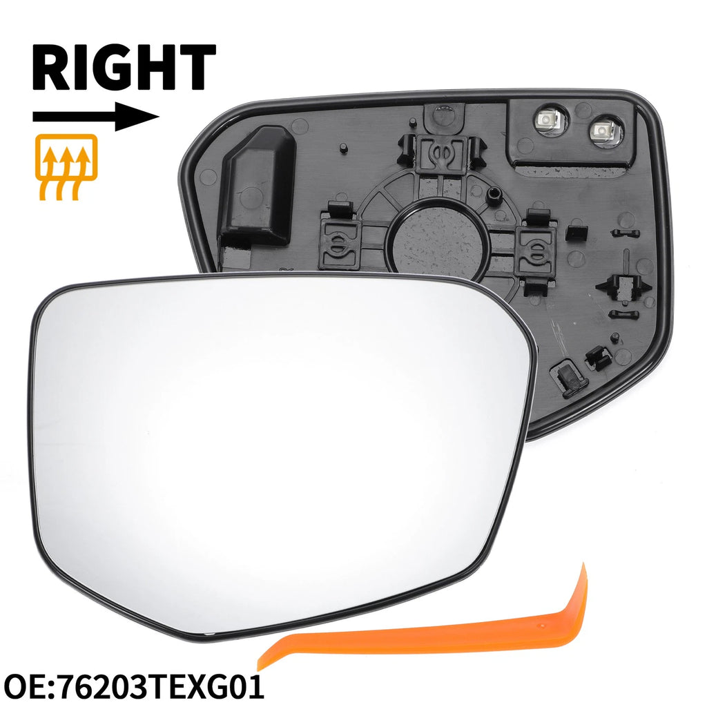 Heated Right Side Mirror Glass Replacement for Honda Civic Envix (2022–2024)
