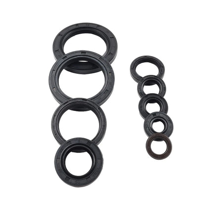 9pc Engine Oil Gasket Set for Honda CRF450X (2005–2009, 2012–2017)