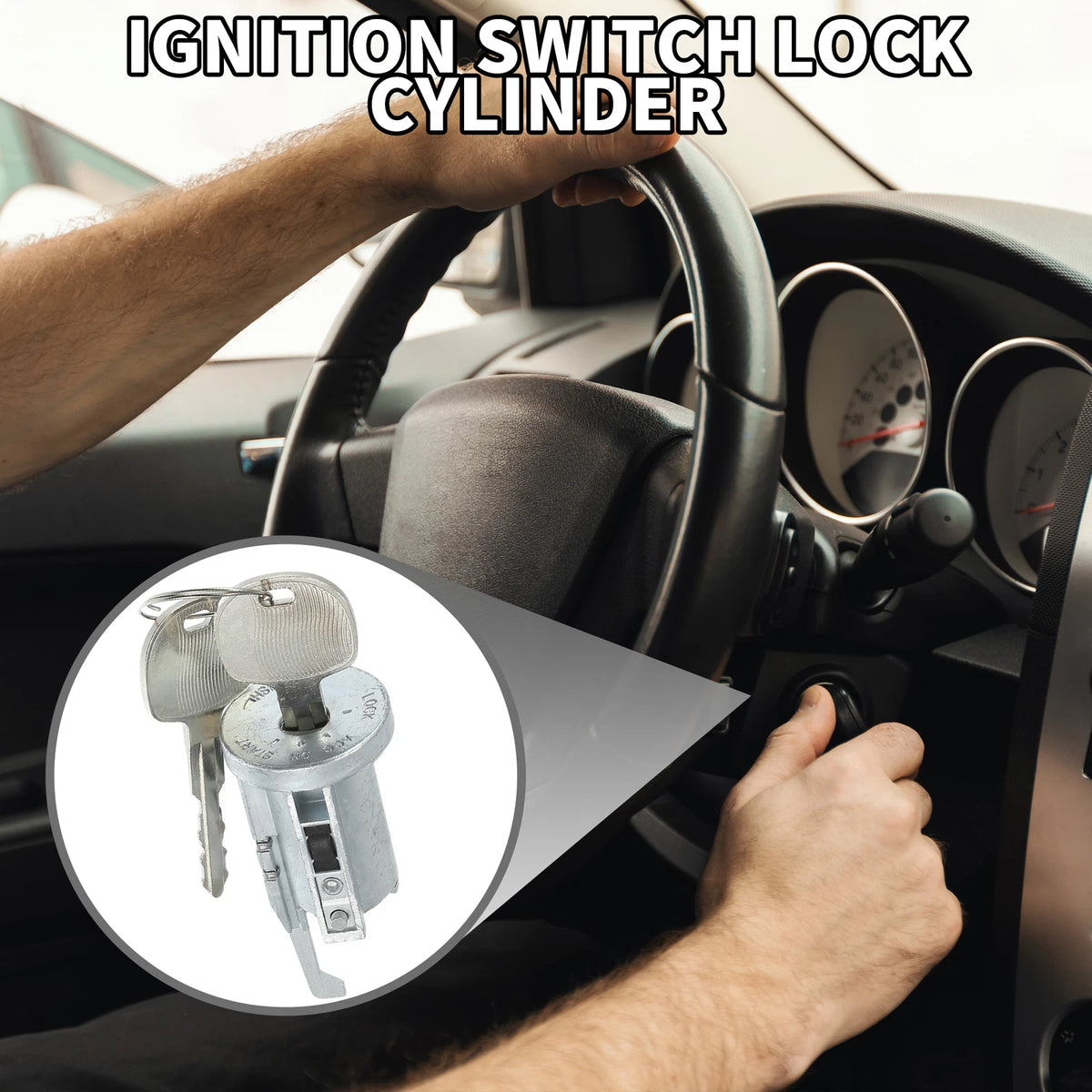 Ignition Lock Cylinder for Isuzu NPR NQR NPR-HD NRR (2000–2023)