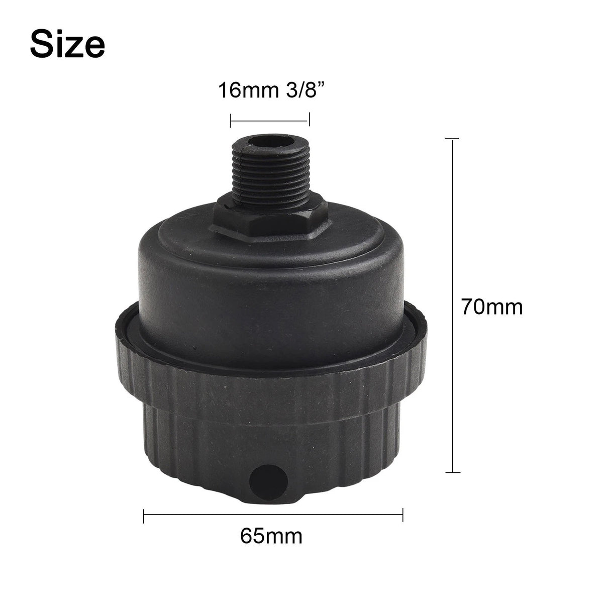 1pc Air Compressor Silencer for Admitting Port 16mm