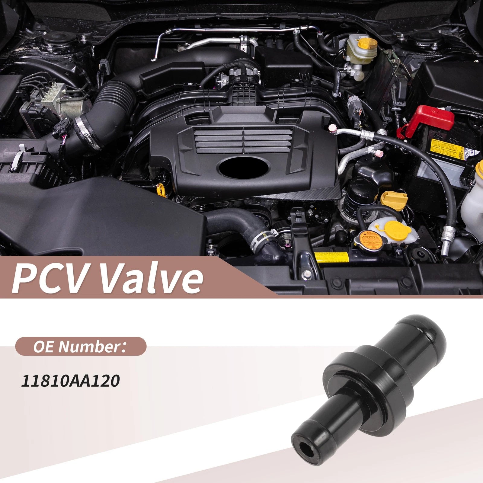 PCV Valve Replacement for Subaru Forester (2010–2013) 11810AA120 Plastic