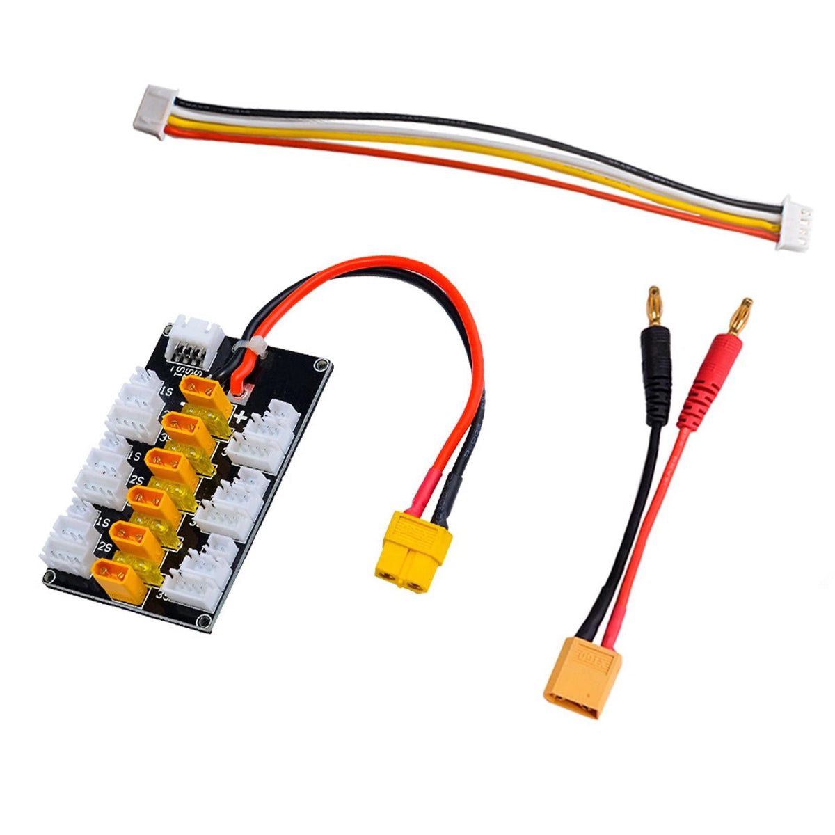 18AWG Silicon Cable Battery Parallel Board Charger for IMAX B6 B6AC D