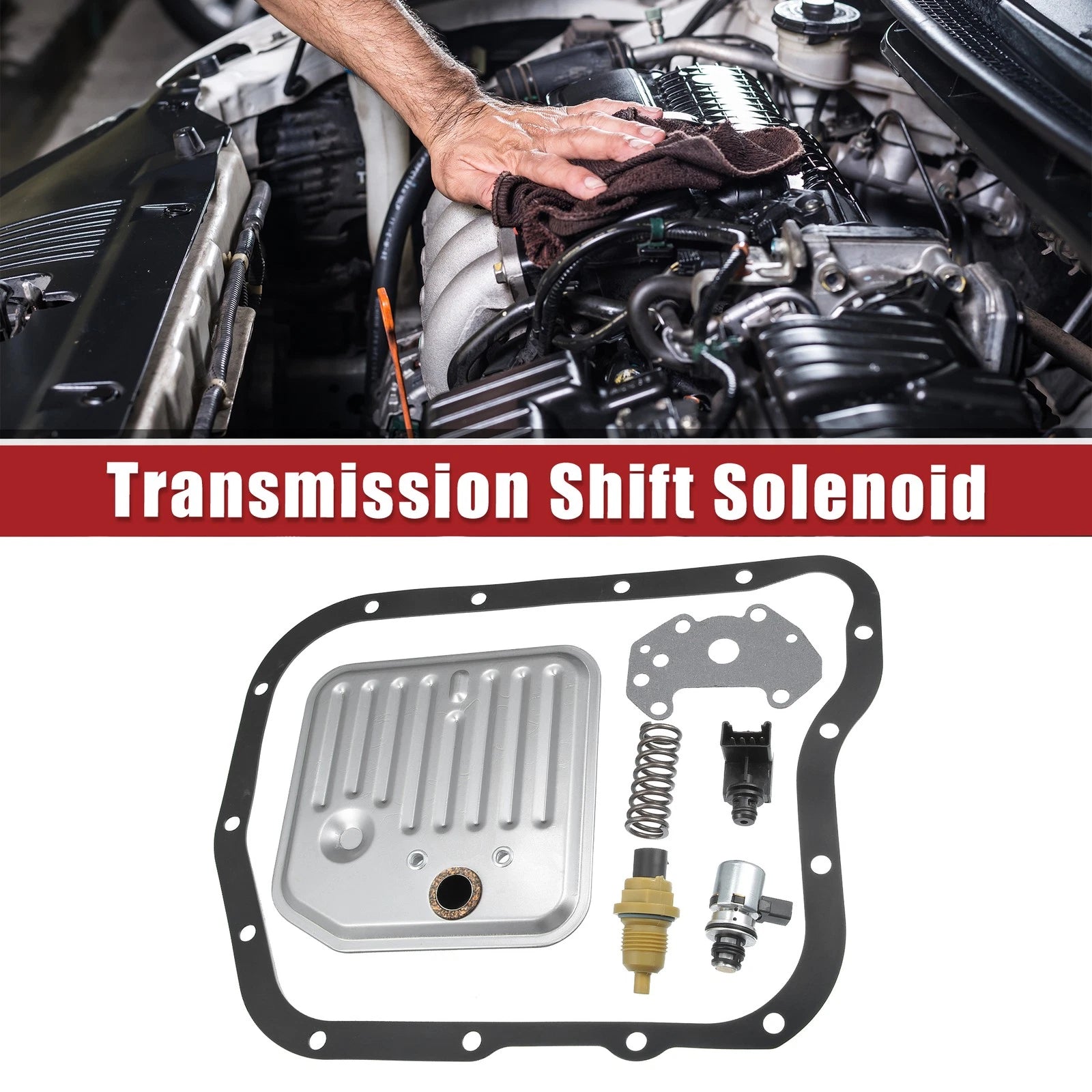 Transmission Shift Solenoid Kit Replacement for Dodge Ram (2003–2008)