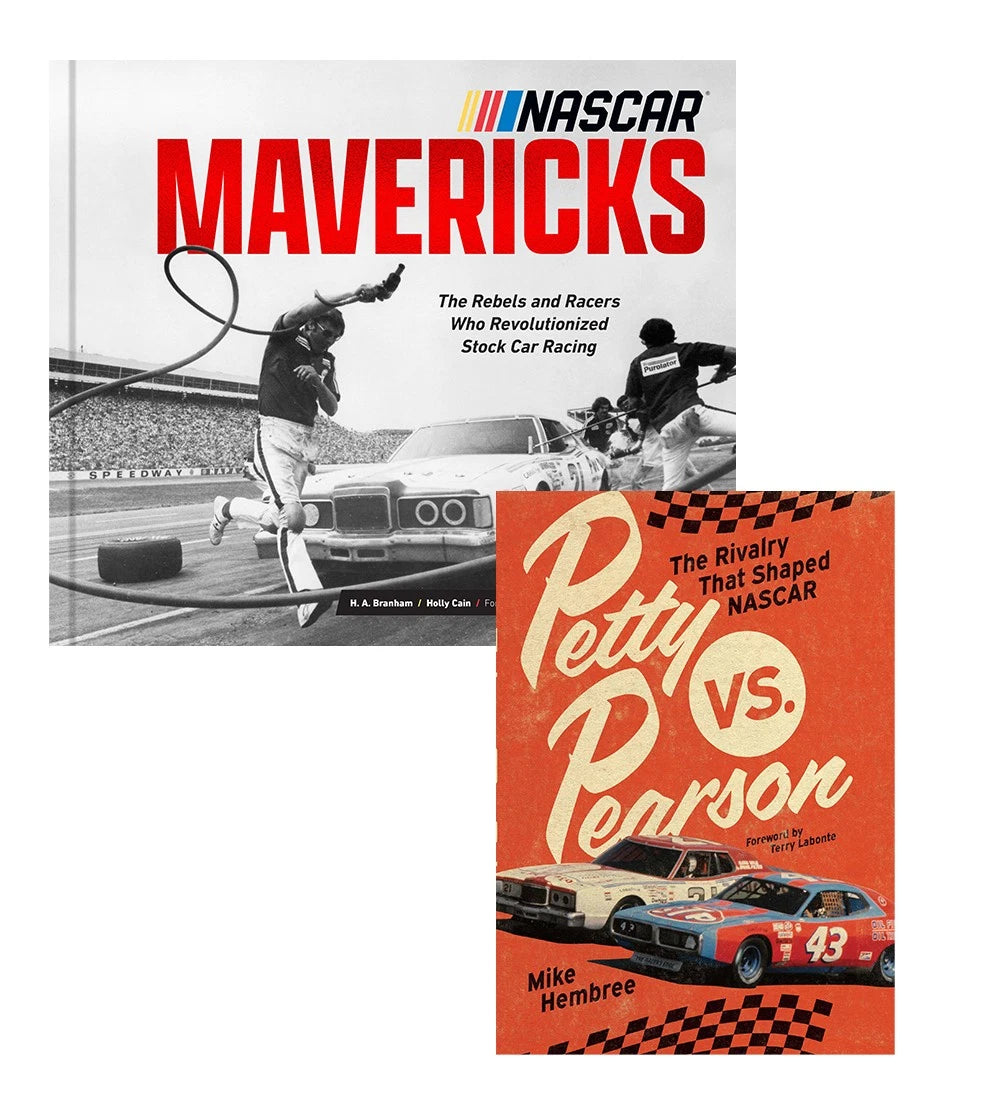 NASCAR: Petty vs. Pearson & Mavericks 2 Book Set