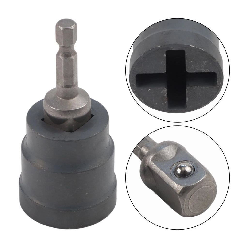 Drill Socket Adapter for Scissor Jack Heavy Duty Attachment (Universal)