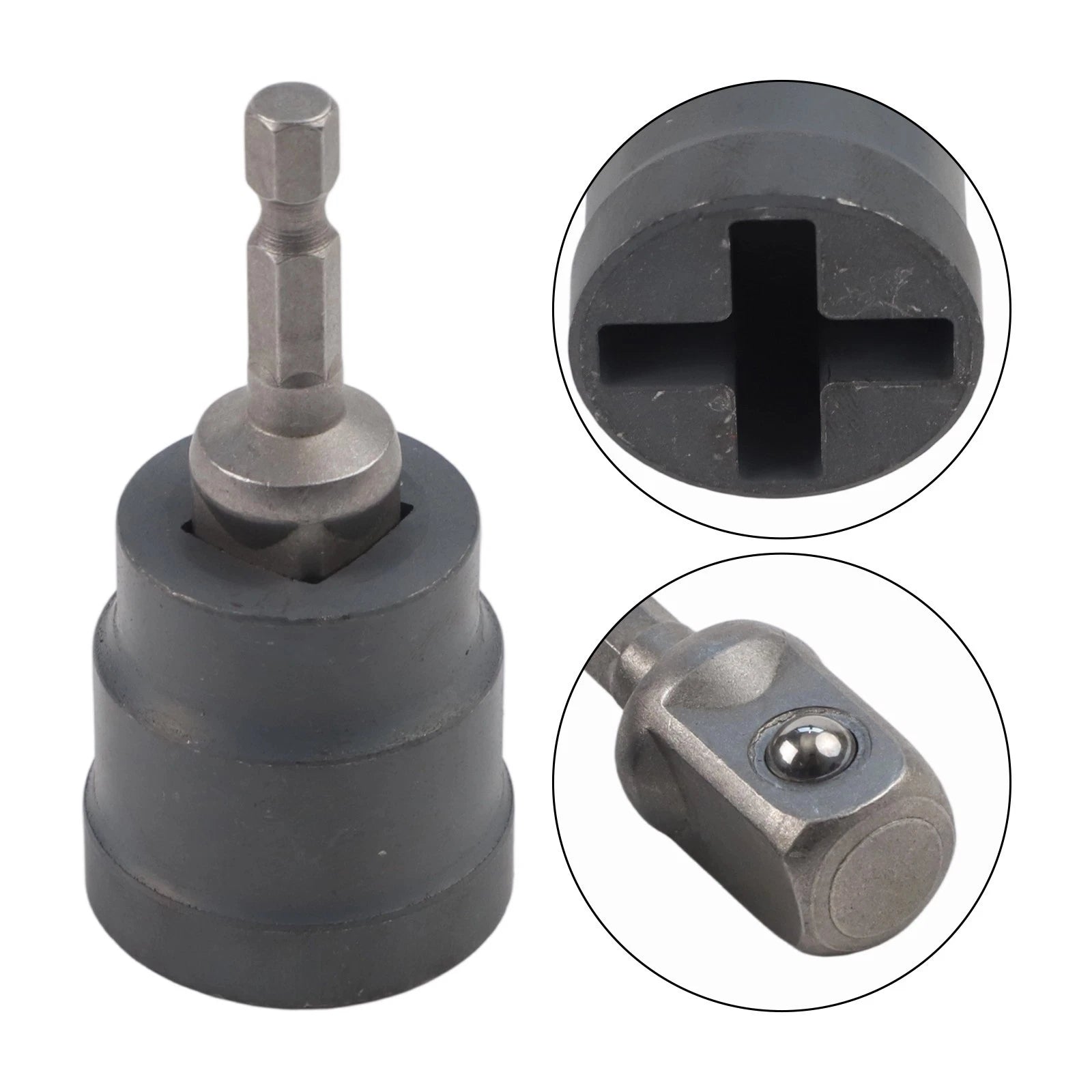 Drill Socket Adapter for Scissor Jack Heavy Duty Attachment (Universal)