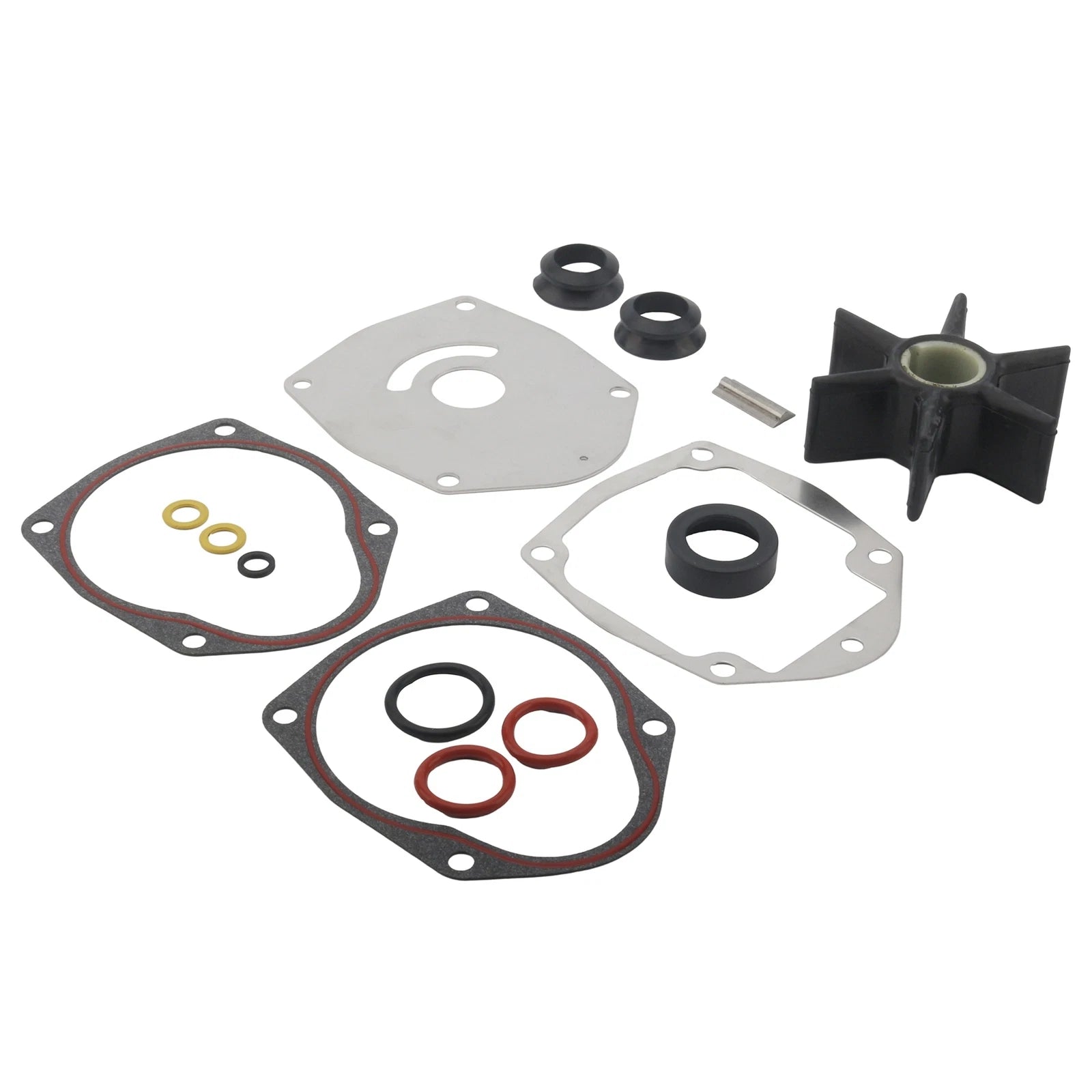 Water Pump Impeller Kit for Mercury 4-Stroke 75-100 HP Outboard (47-8M0100526)