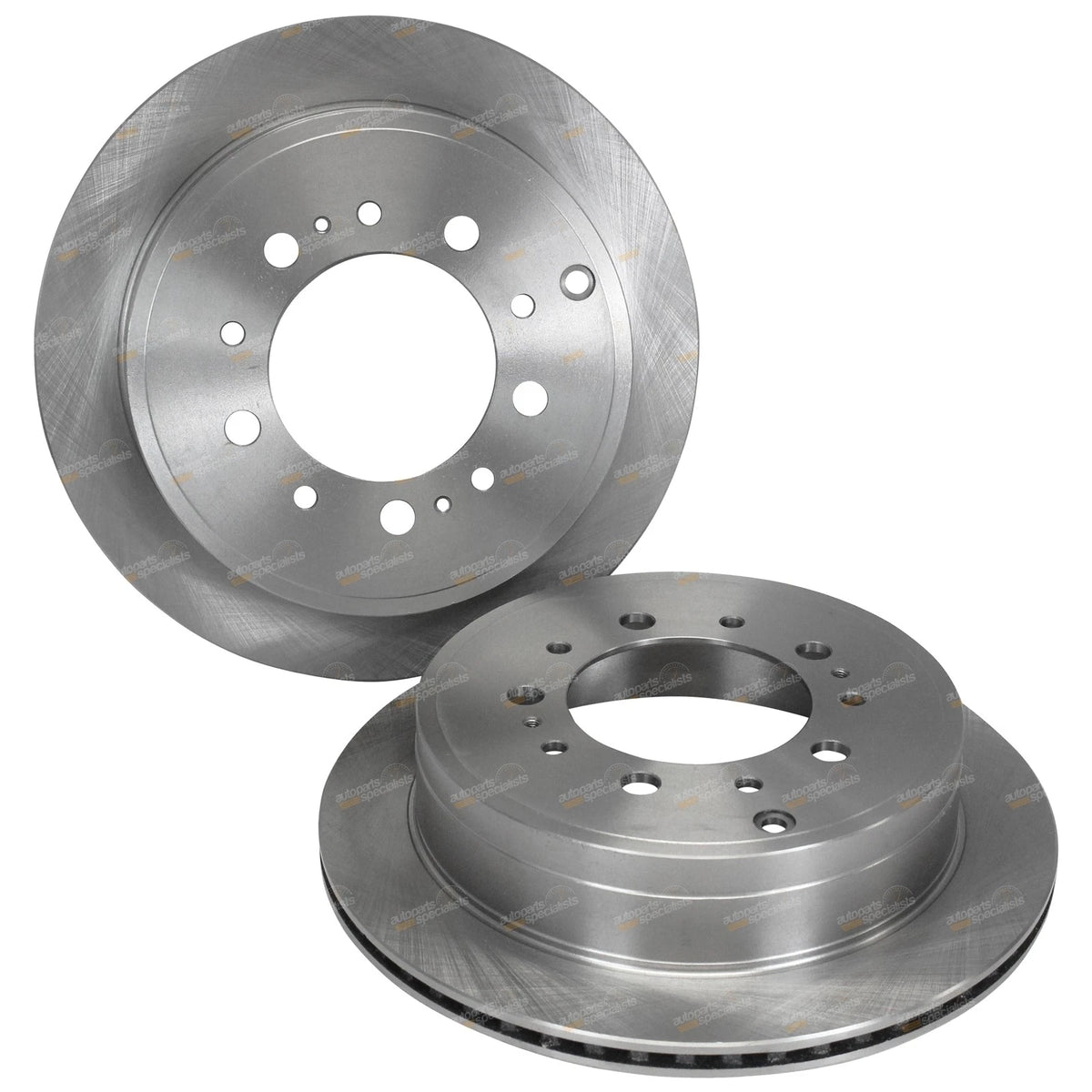 2 Rear Disc Brake Rotors for Lexus LX570 URJ201 (2008–2019) 3UR-FE
