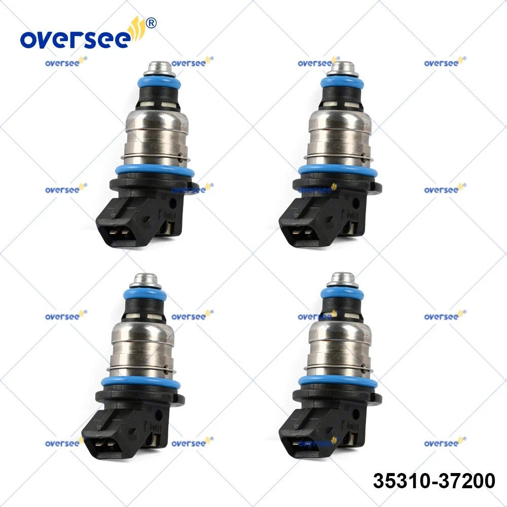 Set of 4 Fuel Injectors 35310-37200 for Hyundai Avante Elantra (2014–2018)