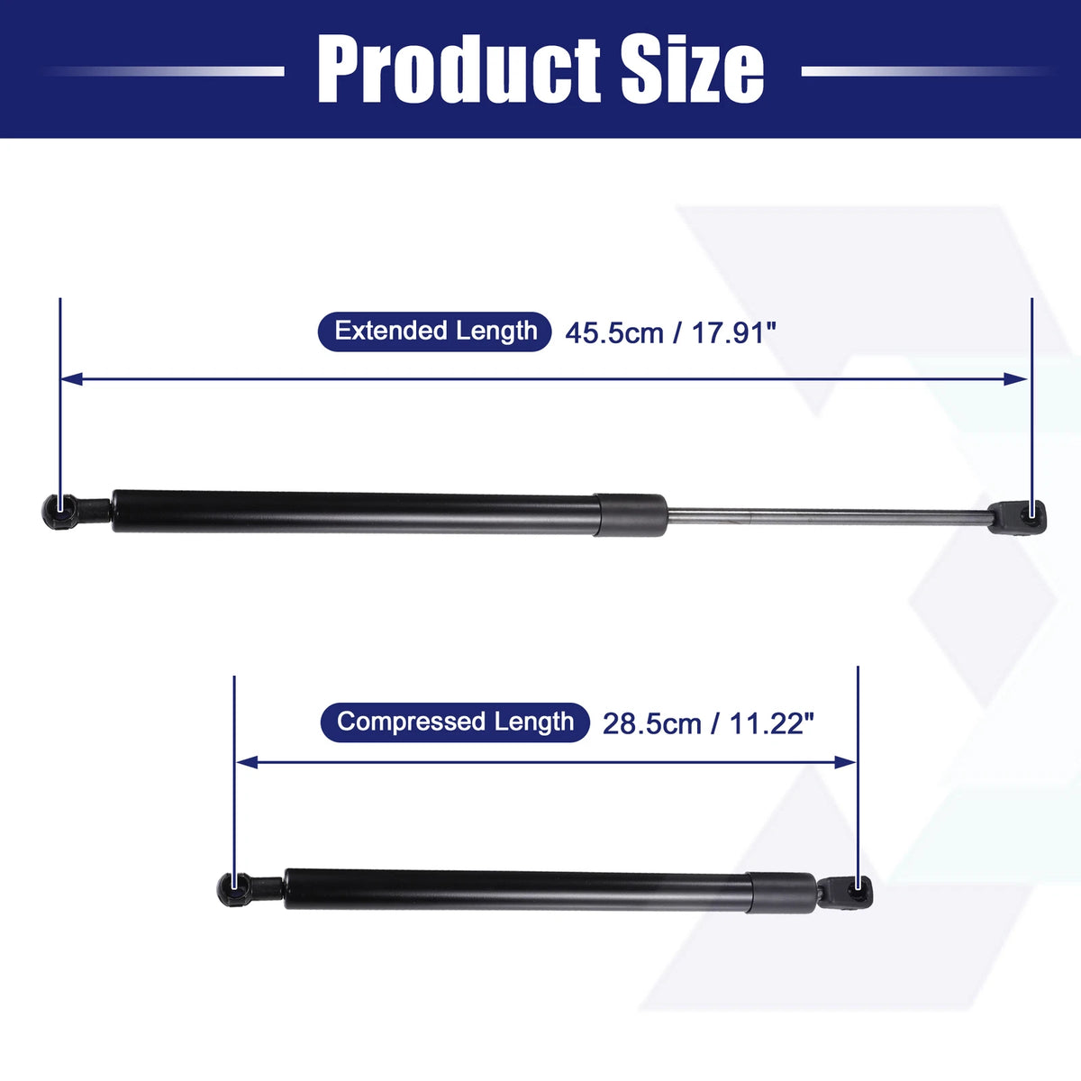 2X Rear Hatch Liftgate Gas Lift Supports for VW Passat Variant (2005–2011)