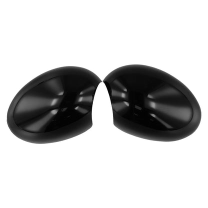 Black ABS Side Mirror Cover Cap for MINI For Cooper R55 R56 R57 R58 R59 R61