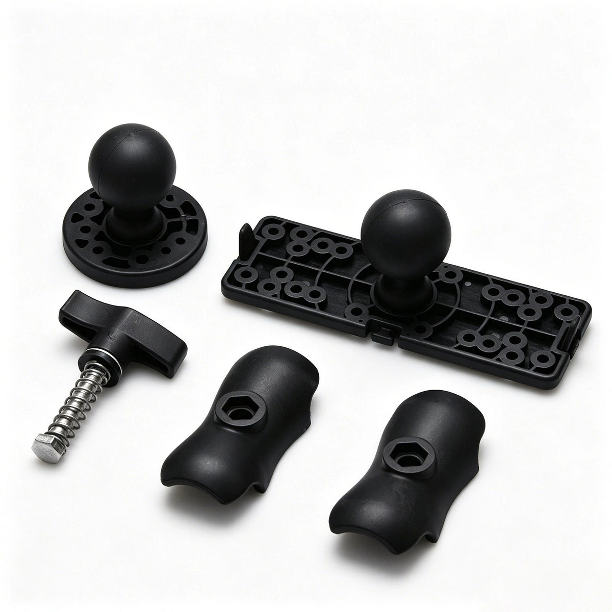 360° Rotation Quick Release Adjustable Fish Finder Mount for Garmin Kayak