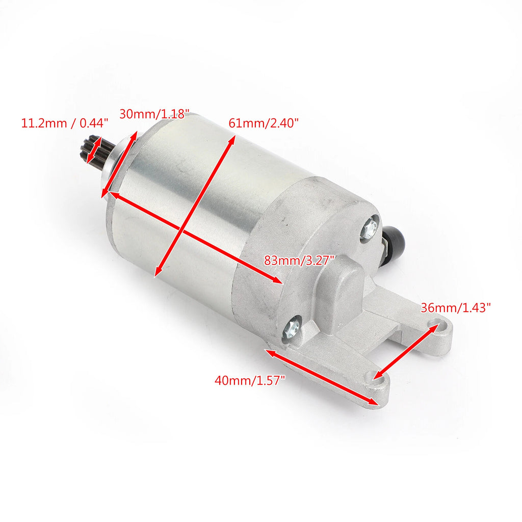 Starter for Derbi GPR125, Senda SM125, Terra (2004–2016) / Aprilia RS4 125 58143R B1