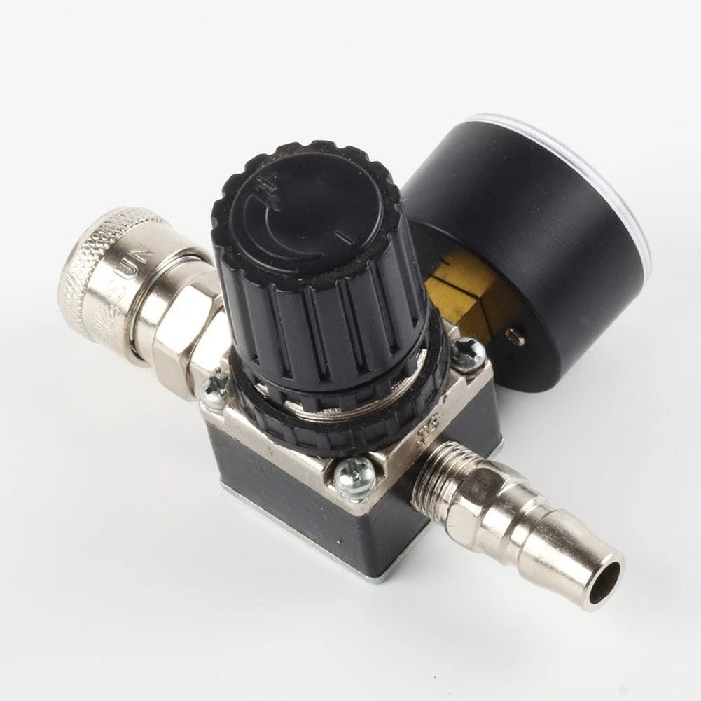 Pressure Regulating Valve 140 PSI with Quick Connector for Air Tools