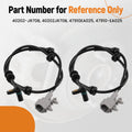 2X ABS Wheel Speed Sensor for Nissan Equator Pathfinder Xterra (2005–2012)
