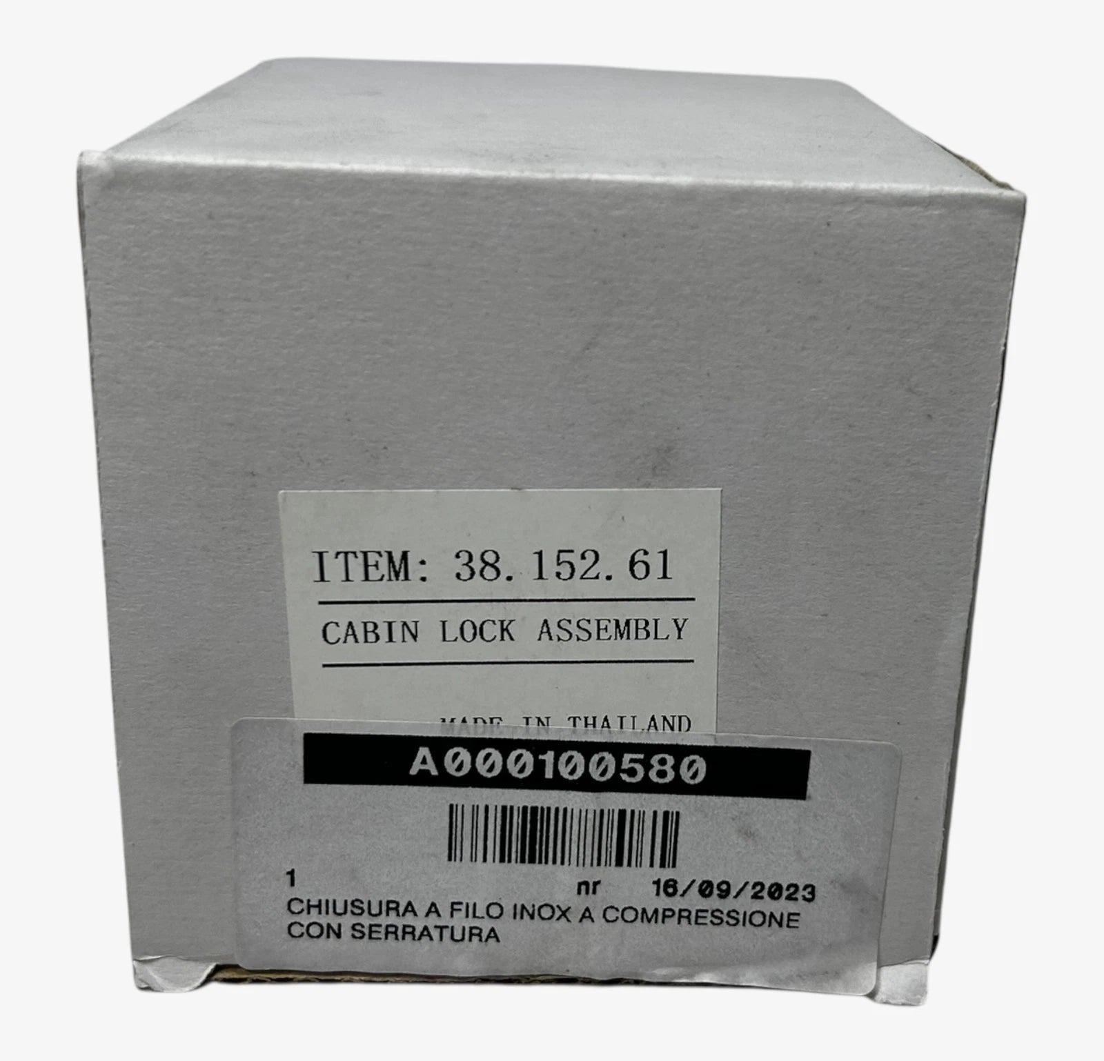 Flush Cabin Lock Compression Latch Assembly 3.5'' for Osculati (38.152.61)
