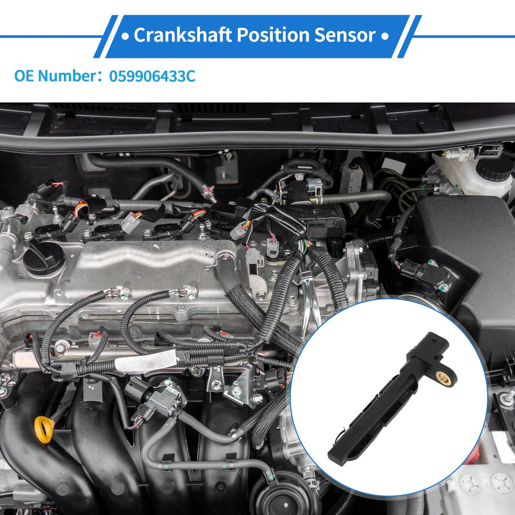 Crankshaft Position Sensor for Audi A5 Quattro 3.2 (2008–2010)