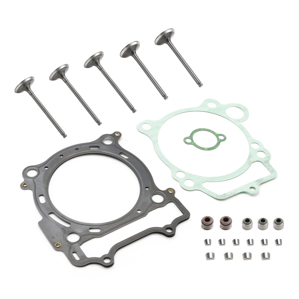 Cylinder Head Valves Seals Gaskets Kit for Yamaha YFZ450R (2009–2023) T9