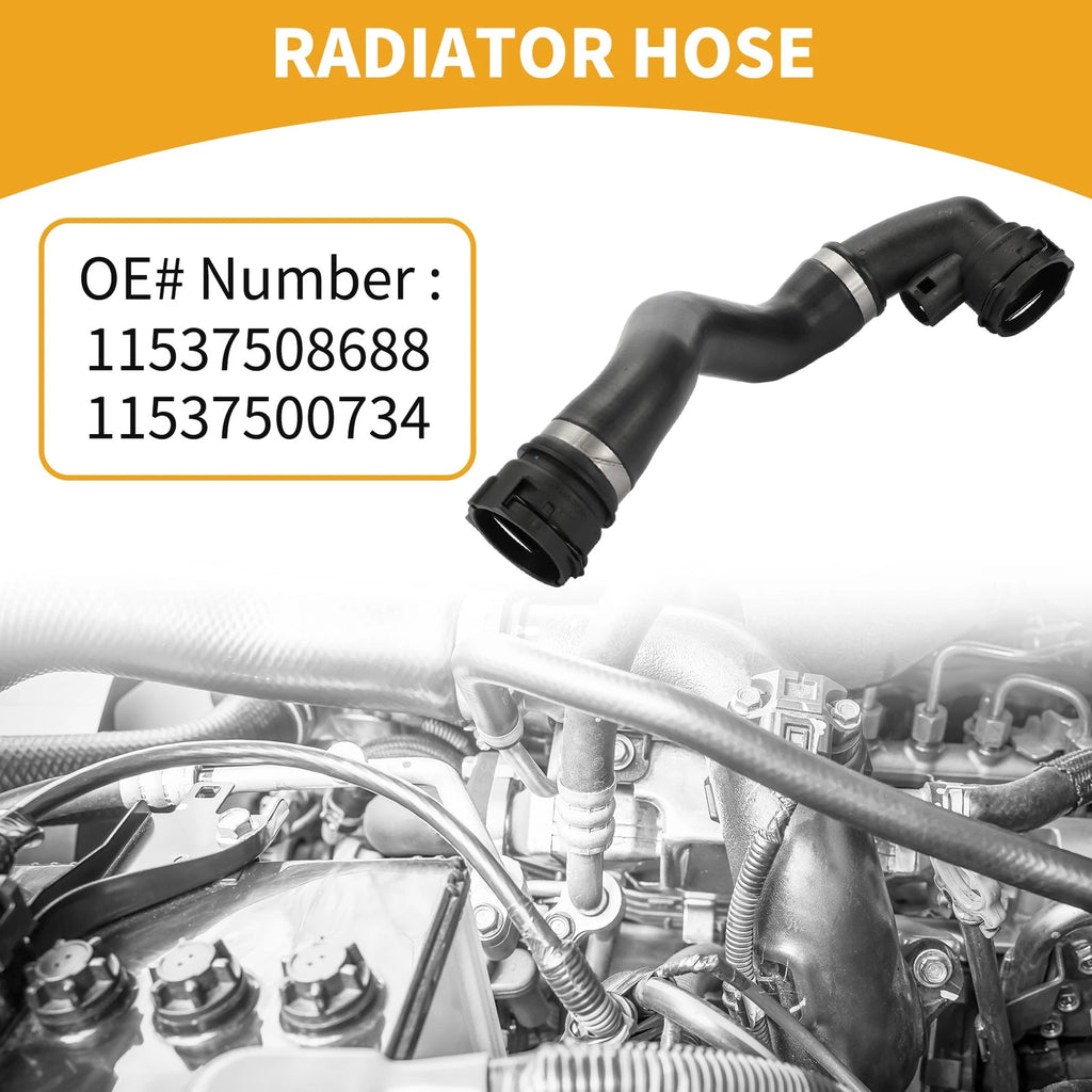 Engine Radiator Hose Rubber Replacement for BMW E53 X5 (2001–2006)