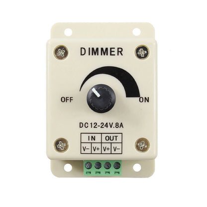 LED Dimmer Switch for DC 12V 24V (8A) Strip Light Lamp