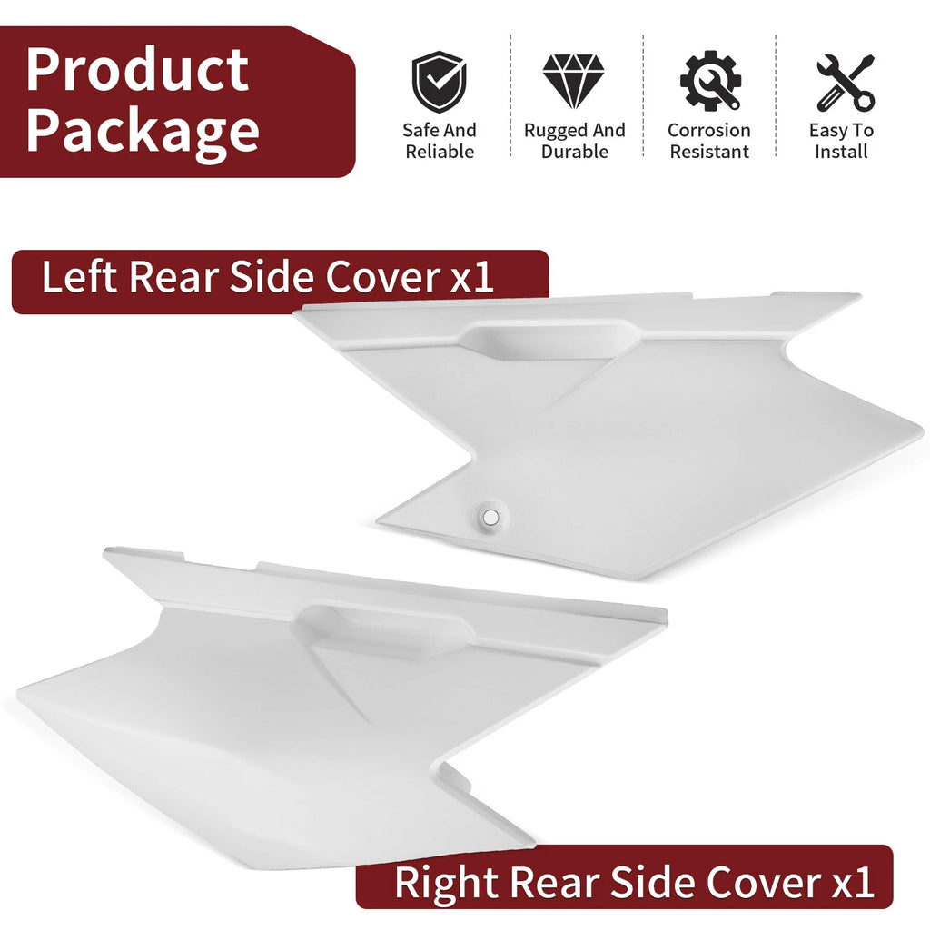 Rear Side Cover Set LH RH for Kawasaki KLX140L (2008–2024) 36001-0156-266