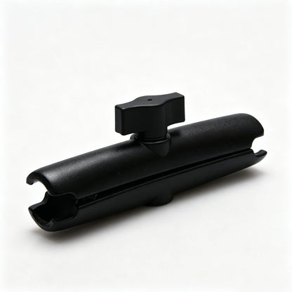 Double Socket Arm for RAM Mounts 1" Ball Motorcycle GPS (Fits 5.9")