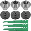 Deck Spindle with Pulley Blade Replacement for Bad Boy MZ Magnum 54 (2015–2024)