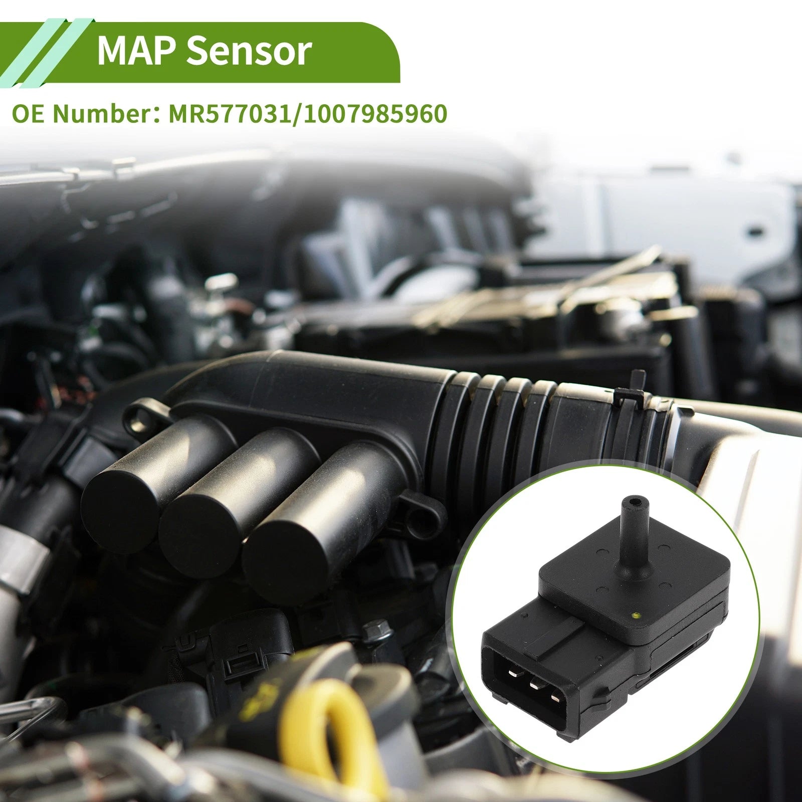 MAP Sensor Replacement for Mitsubishi Pajero III (2000–2006)
