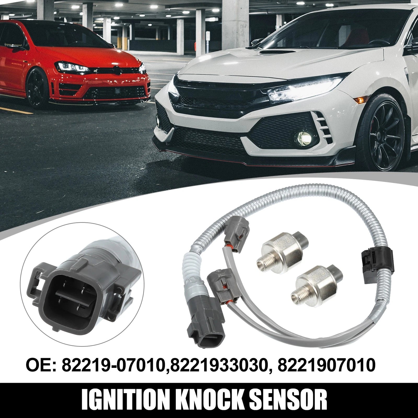 Engine Knock Detonation Sensor Replacement for Toyota Tacoma 3.4L (1995–2004)