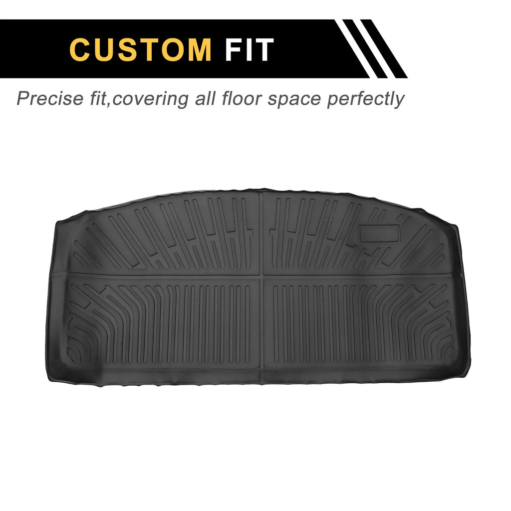 Cargo Liner Rear Trunk Mat for Mazda CX-90 (2024–2025) TPE Stripe Pattern