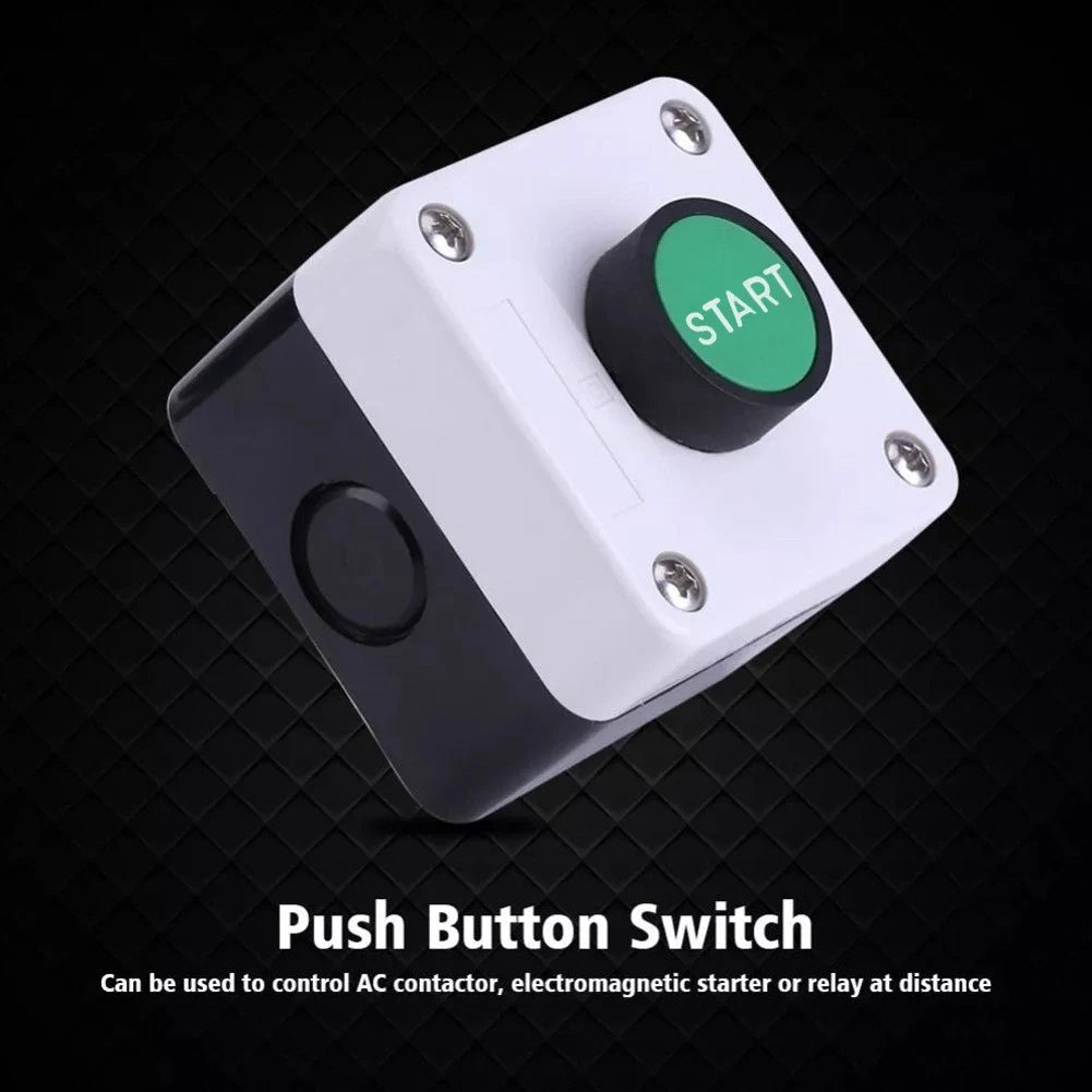Waterproof Button Box Switch with Self Reset Function for Universal Use